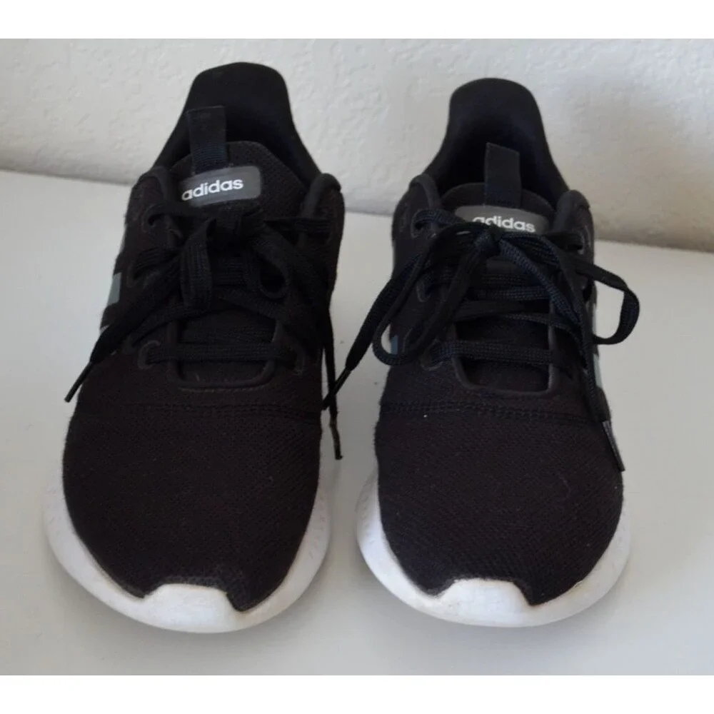 Adidas CloudFoam Comfort Womens Size US 9.5 Black Lace Up HWI 28Y001